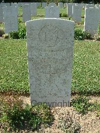 Sangro River War Cemetery - Belmar, Basil