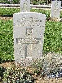 Sangro River War Cemetery - Blackwood, David Greig