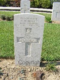 Sangro River War Cemetery - Blythe, George Harold
