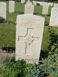 Sangro River War Cemetery - Briggs, Jack