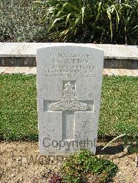 Sangro River War Cemetery - Burton, Lloyd George