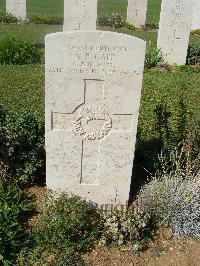 Sangro River War Cemetery - Capp, Cecil Roy