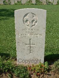 Sangro River War Cemetery - Cozens, Jack