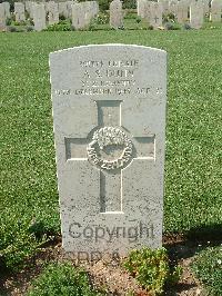 Sangro River War Cemetery - Dunn, Arthur Sears
