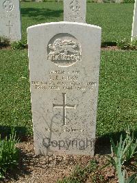 Sangro River War Cemetery - Gray, Lionel Edward