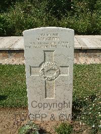 Sangro River War Cemetery - Green, Hugh Morcom