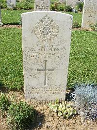 Sangro River War Cemetery - Hankins, Alfred Fredrick