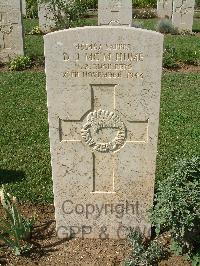 Sangro River War Cemetery - Hume, David James McMurdie