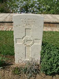 Sangro River War Cemetery - Jarvis, Mervyn Jack