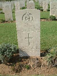 Sangro River War Cemetery - Jordan, Sidney Francis