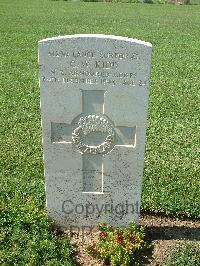Sangro River War Cemetery - Kidd, Clarence William