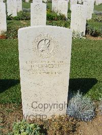 Sangro River War Cemetery - Maeder, D R