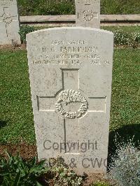 Sangro River War Cemetery - Parkinson, Robert Gordon