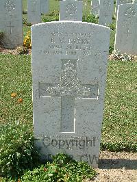 Sangro River War Cemetery - Parry, Roy Victor