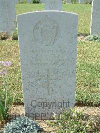 Sangro River War Cemetery - Payne, Patrick James