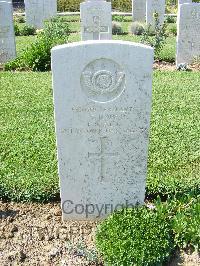 Sangro River War Cemetery - Raw, Sydney