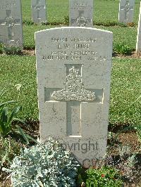 Sangro River War Cemetery - Rust, John William