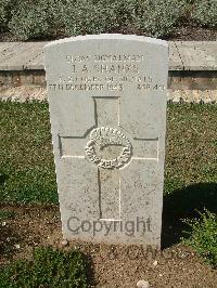 Sangro River War Cemetery - Shanks, John Arthur