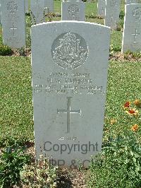 Sangro River War Cemetery - Simmons, Herbert William