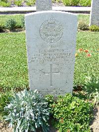 Sangro River War Cemetery - Simpson, Edward John
