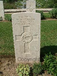 Sangro River War Cemetery - Sinclair, Walter Reay