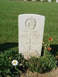 Sangro River War Cemetery - Slevin, Christopher John