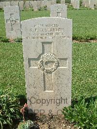 Sangro River War Cemetery - Stanley, George Edward Dean