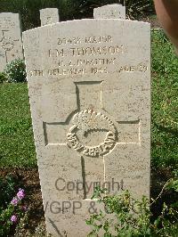 Sangro River War Cemetery - Thomson, Ian Madill