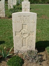 Sangro River War Cemetery - Tod, Herbert Sydney