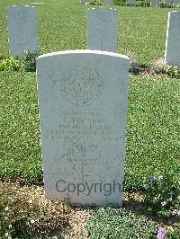 Sangro River War Cemetery - Topping, Samuel