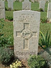 Sangro River War Cemetery - Tutty, William Earl