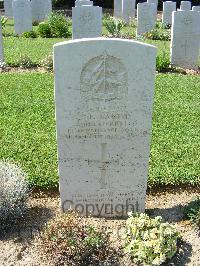 Sangro River War Cemetery - Vanini, Joseph Francis