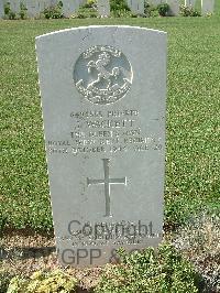 Sangro River War Cemetery - Wackett, John