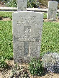 Sangro River War Cemetery - White, Frank