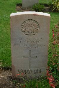 Le Peuplier Military Cemetery&#44; Caestre - Parker, Ernest Frederick