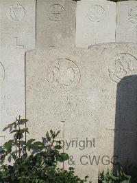 Noeux-Les-Mines Communal Cemetery - Baird, J V