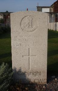 Noeux-Les-Mines Communal Cemetery - Cruddas, Hugh Wilson