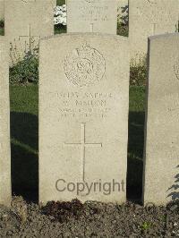 Noeux-Les-Mines Communal Cemetery - Mellon, W