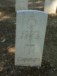 Cassino War Cemetery - Bullock, Frederick Allen