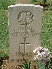 Cassino War Cemetery - Cunningham, Charles