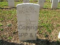 Cassino War Cemetery - Hamilton, Charles