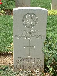 Cassino War Cemetery - Hicks, Montague Croft