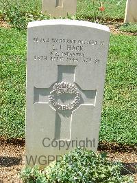 Cassino War Cemetery - Hack, Louis Edward