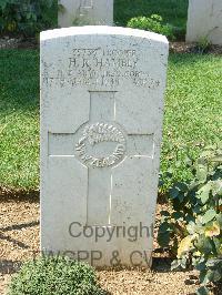 Cassino War Cemetery - Hambly, Herbert Richard