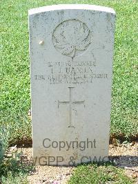 Cassino War Cemetery - Hansen, Frederick John