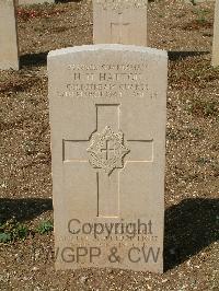 Cassino War Cemetery - Hatton, Henry Neville
