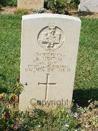 Cassino War Cemetery - Heaton, Eric