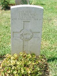 Cassino War Cemetery - Heke, James