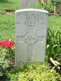Cassino War Cemetery - Henderson, John Alexander