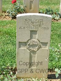Cassino War Cemetery - Hewett, Stewart Charles